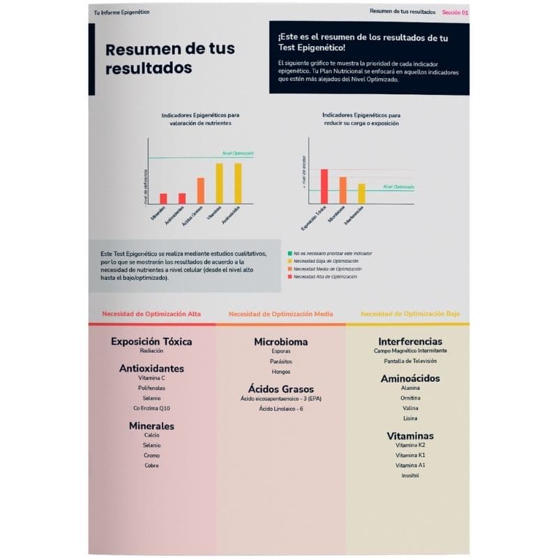 Informe Alto Rendimiento Epixlife
