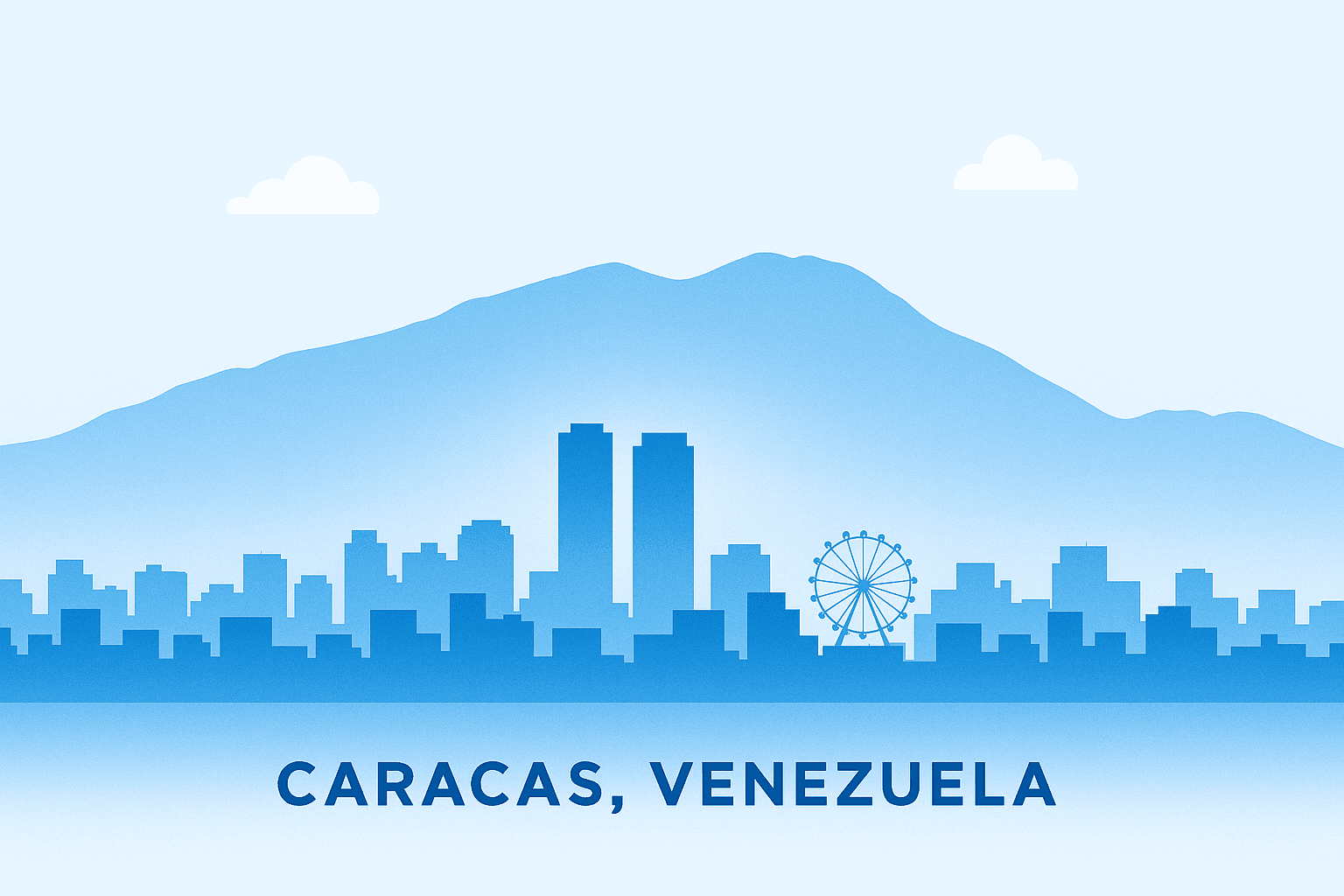 Skyline Caracas Venezuela